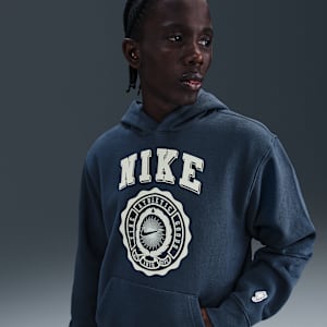 Nike Club Men's Pull-Over Fleece Hoodie. Nike.com